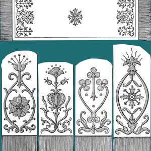 Butterick Victorian Art and Ecclesiastical Embroidery c.1898 Diagrams and Designs for Church & Home Decor (PDF Ebook) image 2
