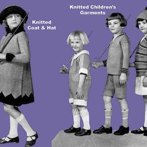 Fleisher's Knitting & Crochet Manual #22 c.1925 HUGE Pattern Book of 1920s Fashions for Women Men and Children eBook (PDF Download) image 16