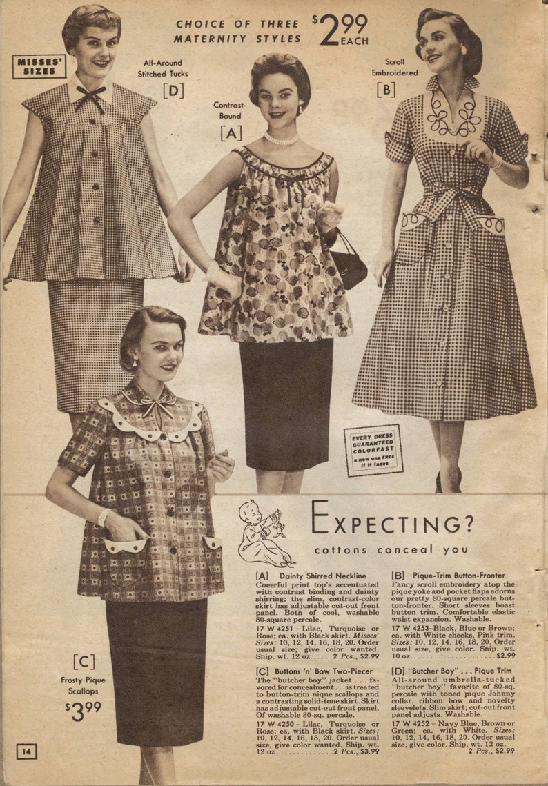 HUGE Vintage Catalog Bellas Hess C.1955 Spring/summer Etsy