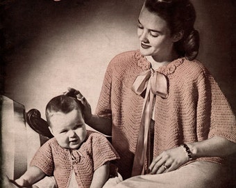 Fleisher's #79 c.1947 - Vintage 1940's Patterns Lovely Crochet Creations for Baby (PDF Ebook Digital Download) Plus Bonus Pages!