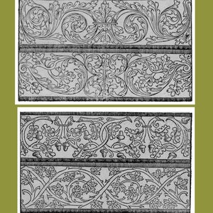 1524 German Renaissance Pattern Book: Embroidery & Painting Designs ...