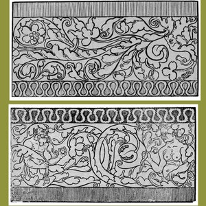 1524 German Renaissance Pattern Book: Embroidery & Painting Designs ...
