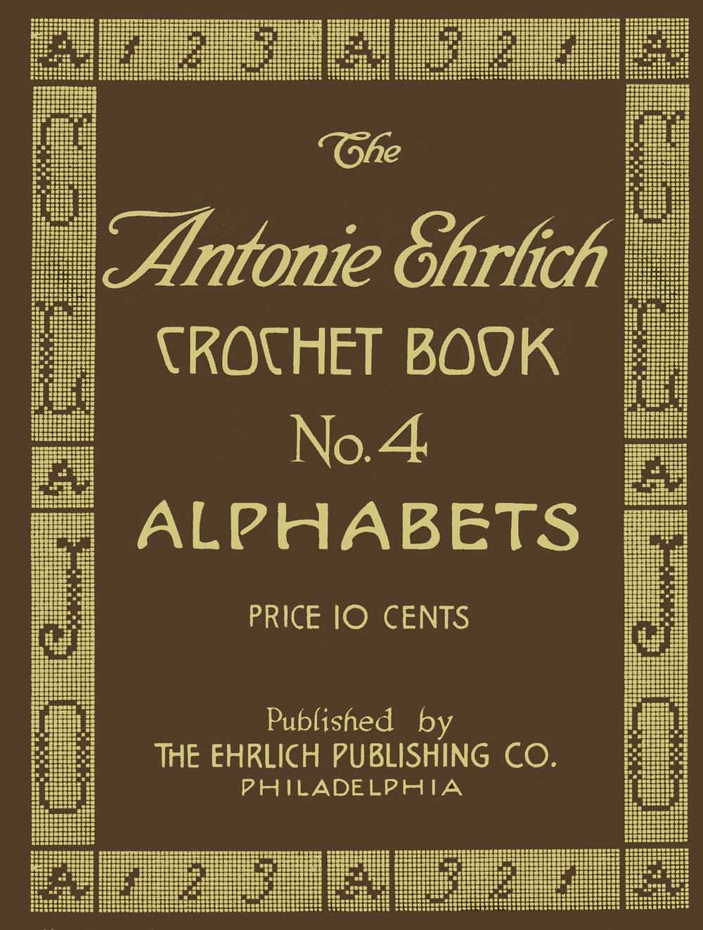 Antonie Ehrlich #7 c.1916 Vintage Charts and Patterns in Filet Crochet