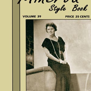 Vintage Minerva Stickbok #39: 1930-talets plus size-mode för kvinnor (PDF E-BOK)