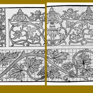 1500's Italian Embroidery Patterns: Renaissance Designs (PDF Ebook) - Etsy