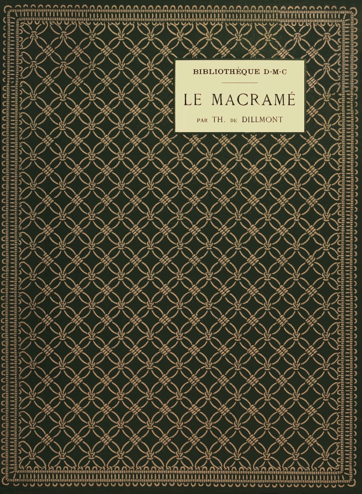 Lot De 9 Livres Vintage Macramé – Techniques, Motifs, Porte-Plantes, Sacs