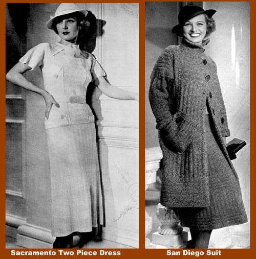 Columbia 78 C.1936 Vintage California Inspired Knitting - Etsy