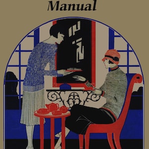 Manual de punto y ganchillo de Fleisher nº 22 c.1925. Enorme libro de patrones de moda de los años 20 para mujeres, hombres y niños (descarga en PDF).