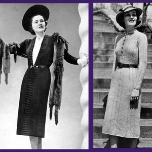 Fleisher's 52 C.1938 Vintage Patterns for Women's Hand Knitting ...