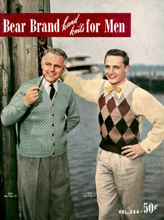 1950's top men's sweaters