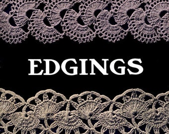 King's Book of Edgings c.1912 - Vintage Crochet Edging Patterns (PDF EBook - Digital Download)