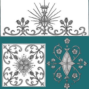 Butterick Victorian Art and Ecclesiastical Embroidery c.1898 Diagrams and Designs for Church & Home Decor (PDF Ebook) image 3