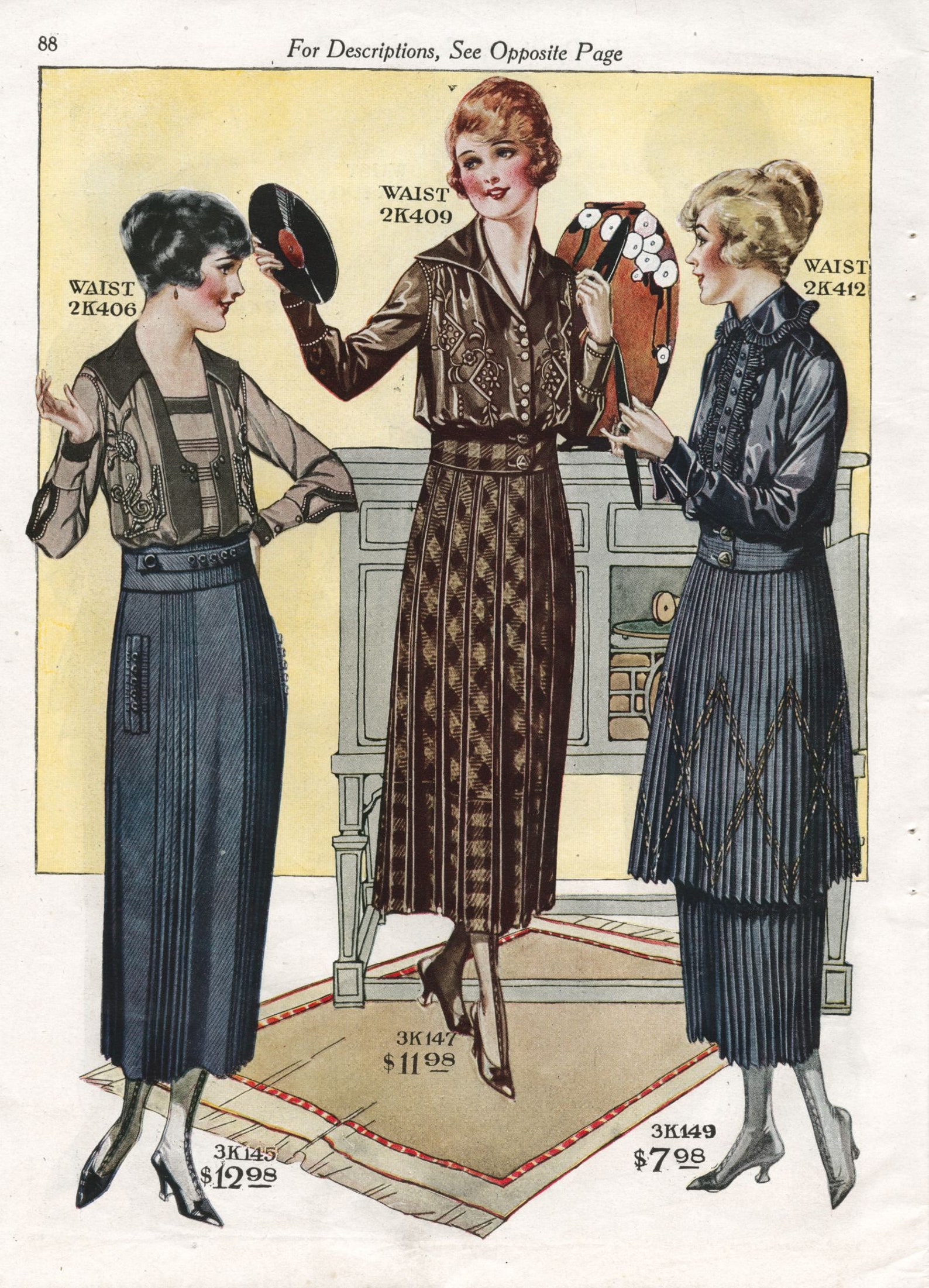 Enormous Vintage Catalog Bellas Hess C.1920/21 Winter Etsy