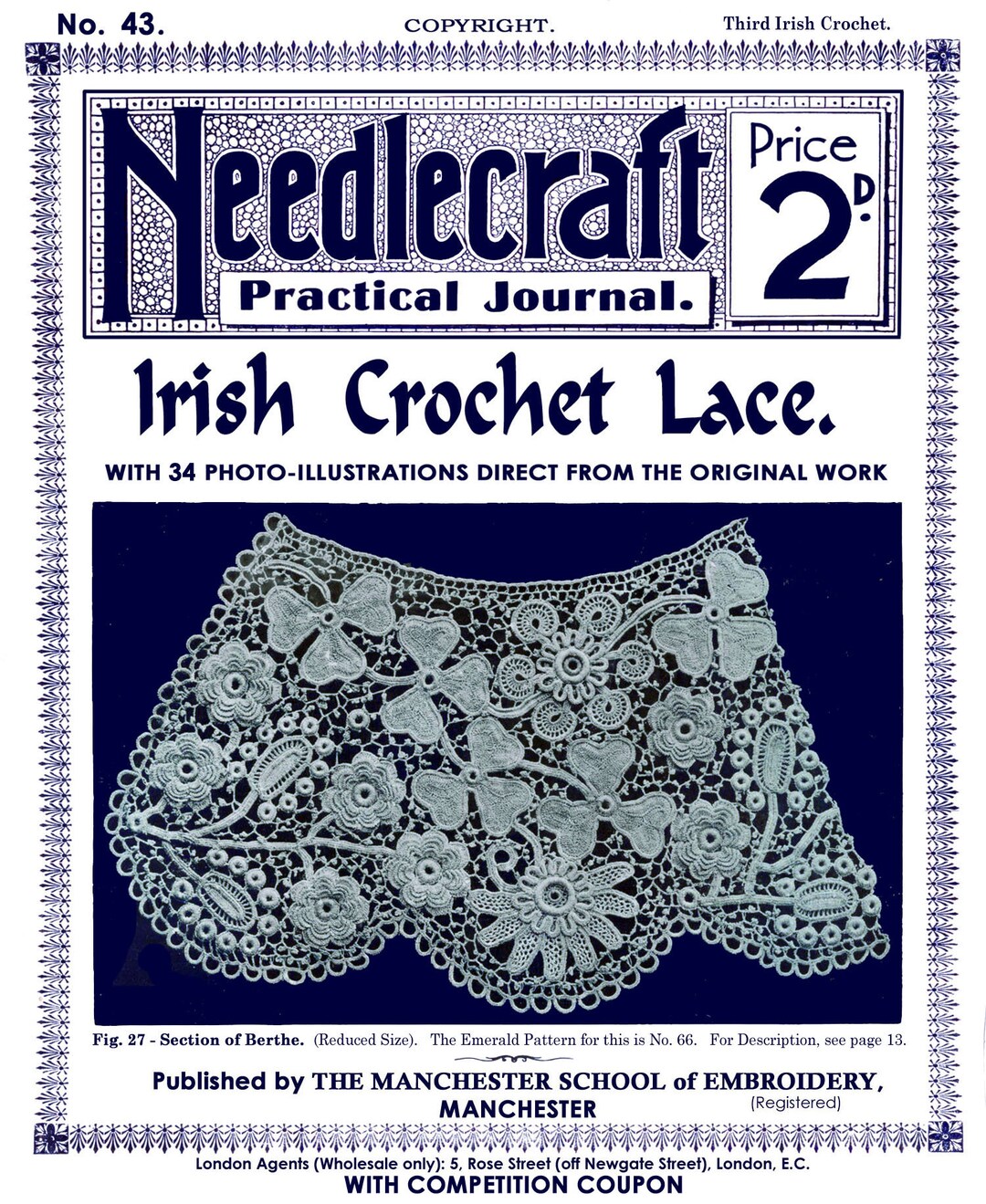Needlecraft Practical Journal #43 C.1903 (PDF - Ebook - Digital ...