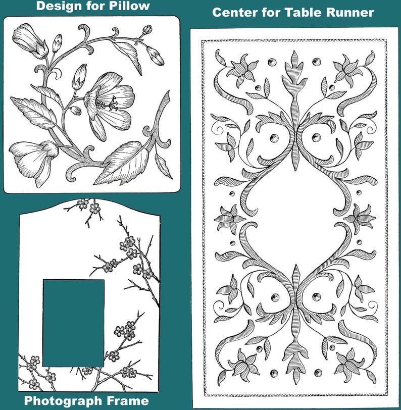 Butterick Victorian Art and Ecclesiastical Embroidery c.1898 Diagrams and Designs for Church & Home Decor (PDF Ebook) image 11