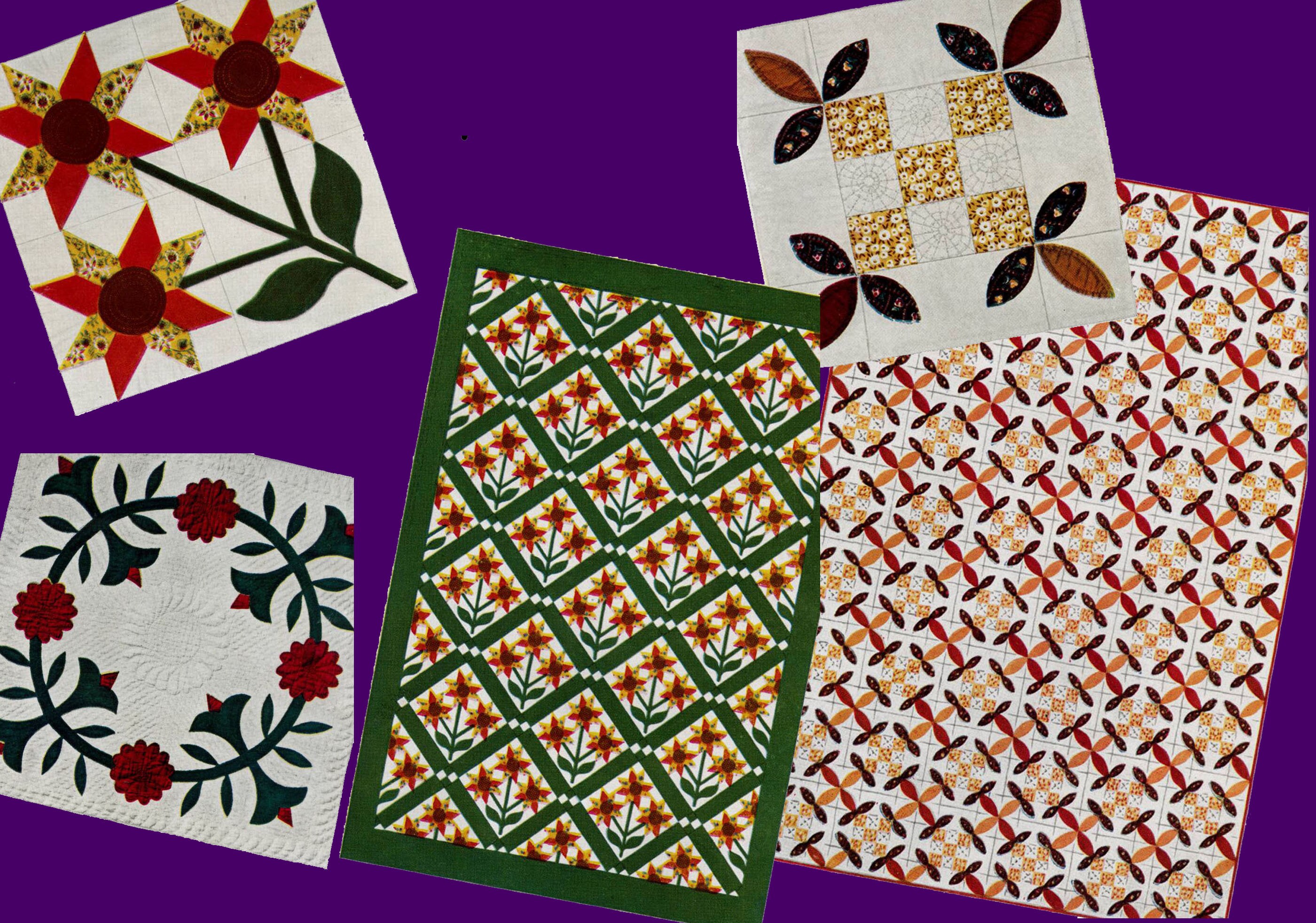 1940s Vintage Quilting Patterns: Spool Cotton #190 (PDF E-book) - Etsy
