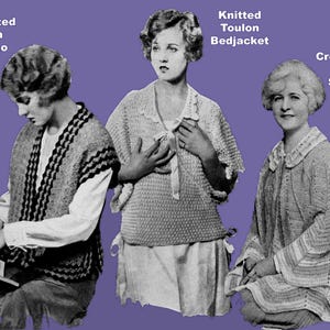 Fleisher's Knitting & Crochet Manual #22 c.1925 HUGE Pattern Book of 1920s Fashions for Women Men and Children eBook (PDF Download) image 13