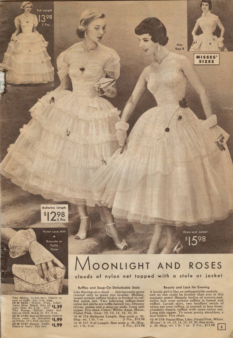 HUGE Vintage Catalog Bellas Hess C.1955 Spring/summer Etsy