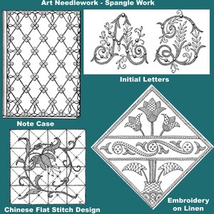 Butterick Victorian Art and Ecclesiastical Embroidery c.1898 Diagrams and Designs for Church & Home Decor (PDF Ebook) image 10
