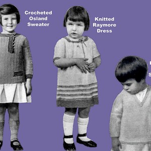 Fleisher's Knitting & Crochet Manual #22 c.1925 HUGE Pattern Book of 1920s Fashions for Women Men and Children eBook (PDF Download) image 20