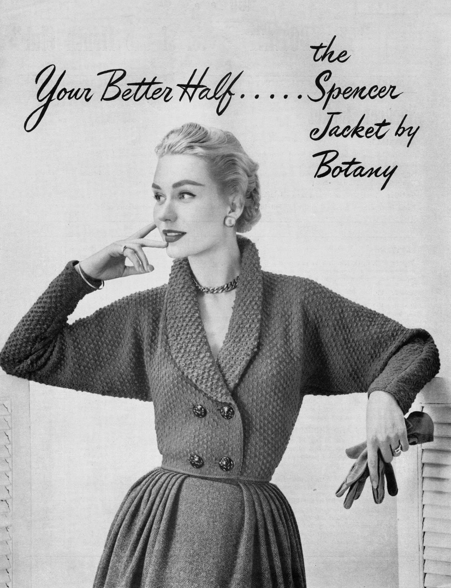 vintage design pattern spencer jacket