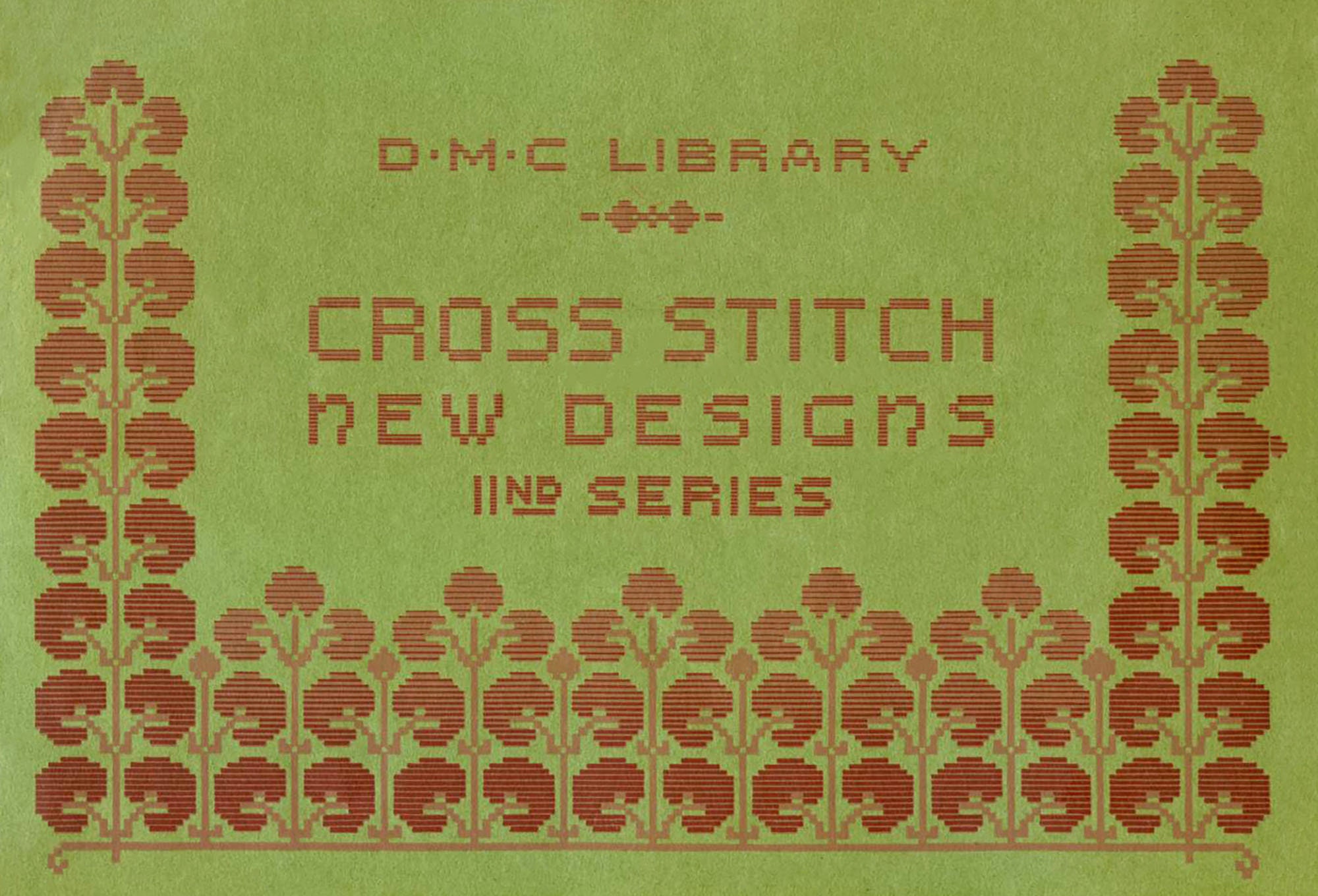 1920s DMC Cross Stitch Pattern Book: Alphabets & Designs (PDF Ebook) - Etsy