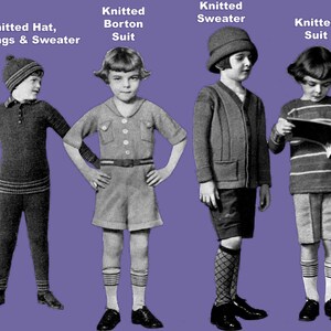 Fleisher's Knitting & Crochet Manual #22 c.1925 HUGE Pattern Book of 1920s Fashions for Women Men and Children eBook (PDF Download) image 19
