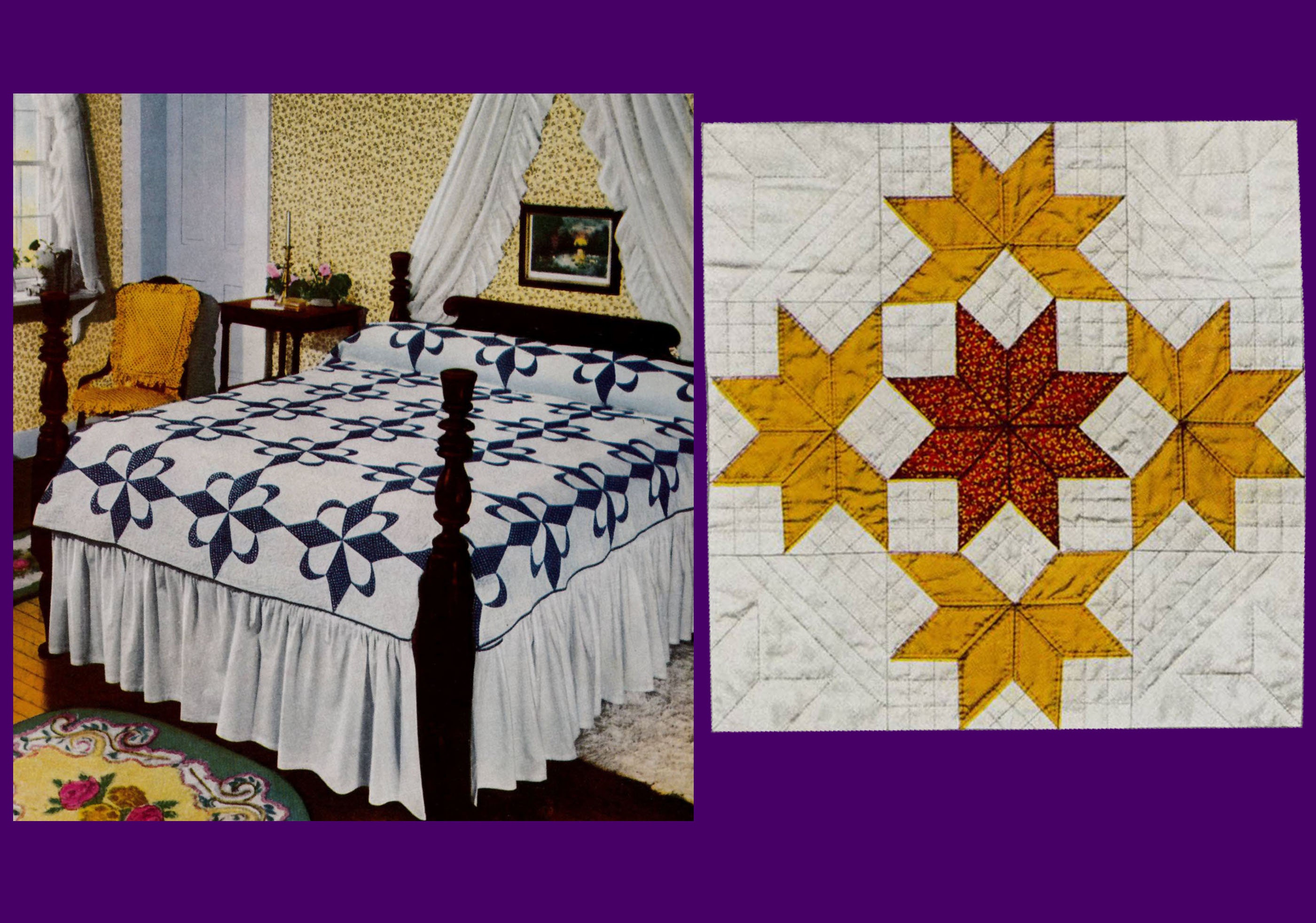 1940s Vintage Quilting Patterns: Spool Cotton #190 (PDF E-book) - Etsy