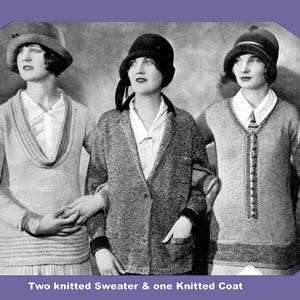 Fleisher's Knitting & Crochet Manual #22 c.1925 HUGE Pattern Book of 1920s Fashions for Women Men and Children eBook (PDF Download) image 2