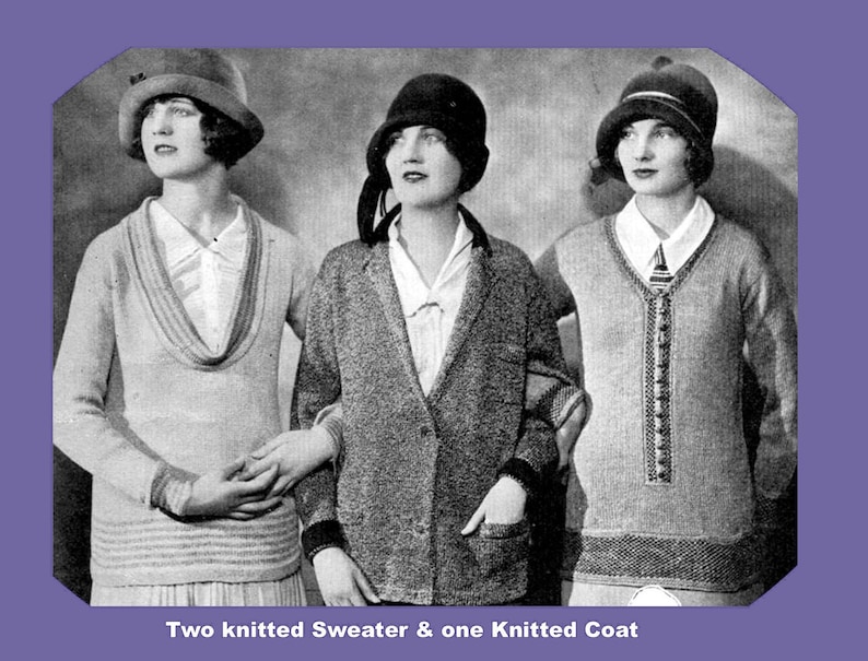 Fleisher's Knitting & Crochet Manual #22 c.1925 HUGE Pattern Book of 1920s Fashions for Women Men and Children eBook (PDF Download) image 2