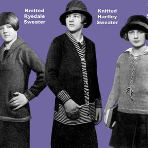 Fleisher's Knitting & Crochet Manual #22 c.1925 HUGE Pattern Book of 1920s Fashions for Women Men and Children eBook (PDF Download) image 17