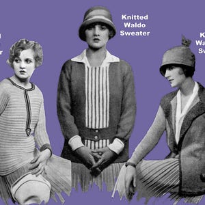 Fleisher's Knitting & Crochet Manual #22 c.1925 HUGE Pattern Book of 1920s Fashions for Women Men and Children eBook (PDF Download) image 5