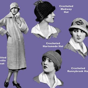 Fleisher's Knitting & Crochet Manual #22 c.1925 HUGE Pattern Book of 1920s Fashions for Women Men and Children eBook (PDF Download) image 10