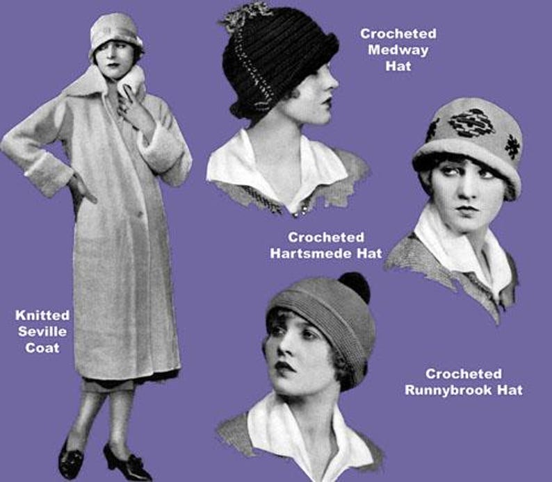Fleisher's Knitting & Crochet Manual #22 c.1925 HUGE Pattern Book of 1920s Fashions for Women Men and Children eBook (PDF Download) image 10