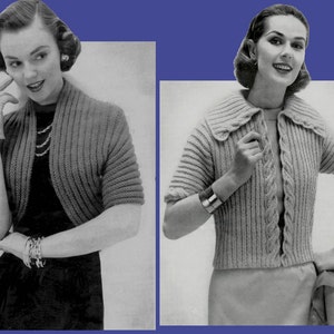 Bear Brand 350 C.1955 1950's Era Knitting Patterns Fashions for Women ...