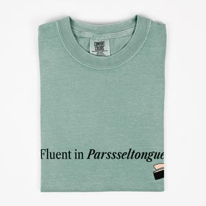 Fluent in Parseltongue T-shirt: Wizard School Riddle Tee