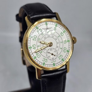 Rare Mens vintage watches ZiM &quot;Aviation&quot; Vintage watch, Wrist mens watch, Mechanical watch, Antique watches, Gift for him. Gift for husband