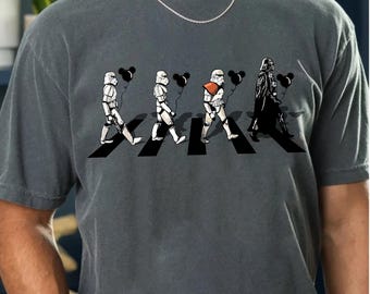 Star Wars familjetröja Darth Vader Stormtrooper Disney t-shirt med sweatshirt för Disney World-resa