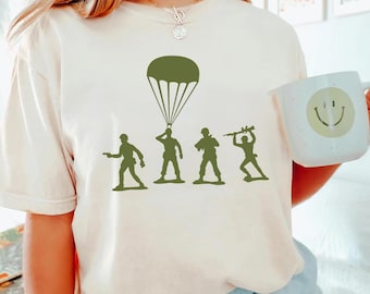 Toy Story Armee Männer Shirt Disney grün Soldaten T-Shirt Lustige Toy Story Shirt Hollywood Studios Shirt Herren Disney Reise Shirt Unisex Park T-Shirt Geschenk