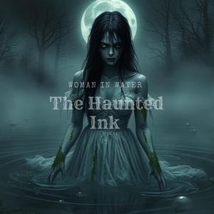 Woman In Water - Horror Art, Digital Art, Spooky Art, New Art, Home Decor,