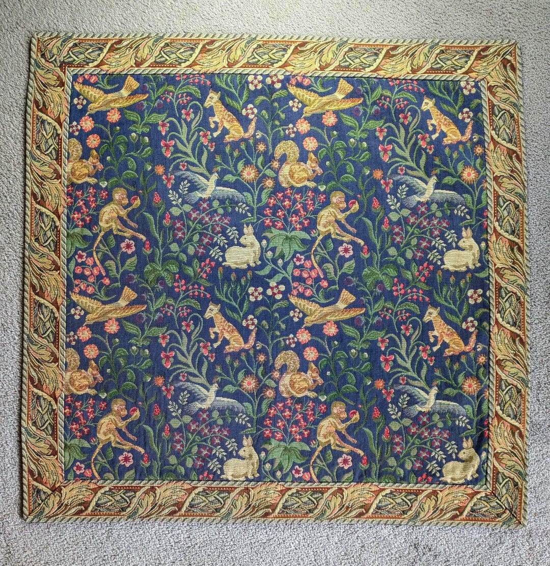 Renaissance Woven Art Tapestry Wall Hanging - Etsy