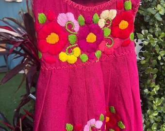 Charming Mexican Dress for Toddlers and Little Girls