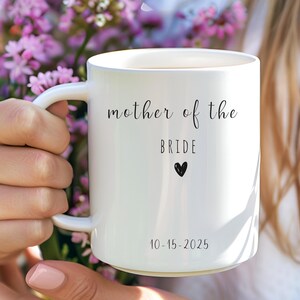 Mother of the Bride Groom Mug, Custom Wedding Gift, Mother of the bride, Wedding Gift for Mother of the Bride Groom, Bridesmaid Proposal