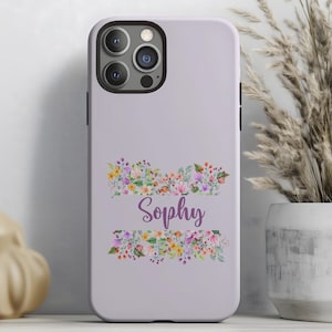 Stylish Floral Phone Cases. Perfect Gift for Her, Unique Design, Cool Phone Case, Iphone Case,Phone Accessories, Flower Phone Case,Phonecase