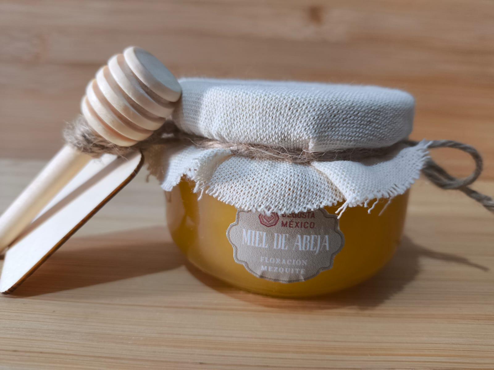 Miel de abeja 100% natural de flor de mezquite