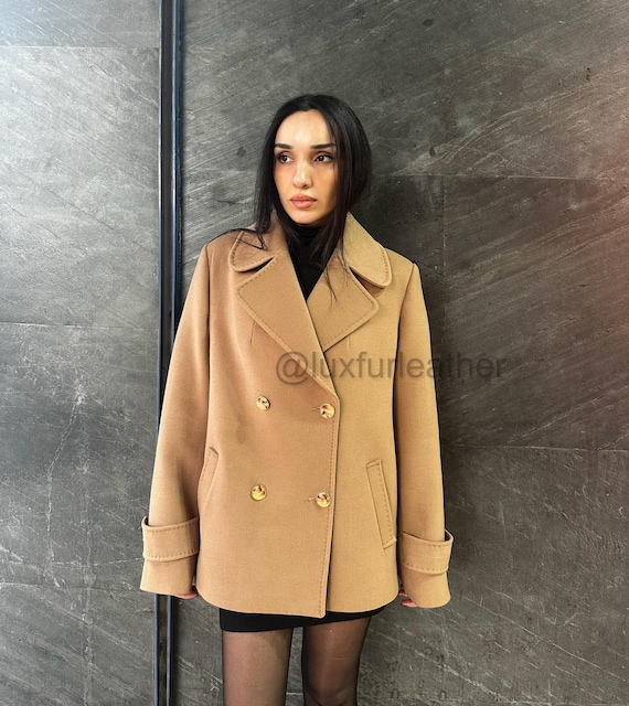 Damenmantel Kaschmir Mantel Frauen Wool Coat Damen Winter