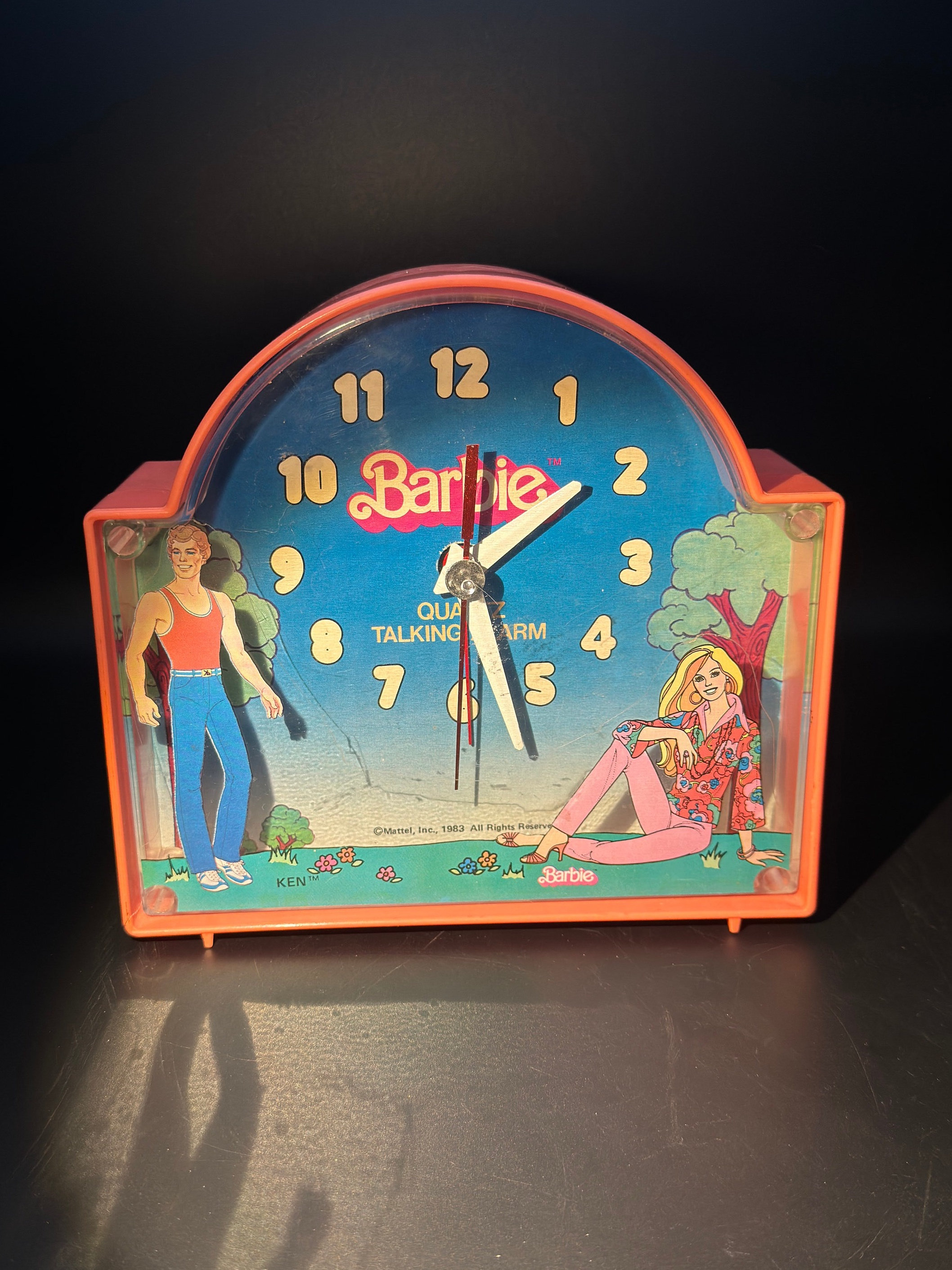 SUPER RARE 1983 Barbie & Ken Talking Quartz Alarm Clock - Etsy