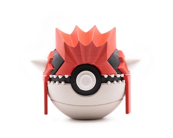 Primal Magma Titan Themed Orb | Legendary Lava Design | Handmade 3D Printed Gift for Collectors & Fans