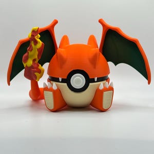 Fire Dragon Themed Ball, a great addition to your first generation collection!