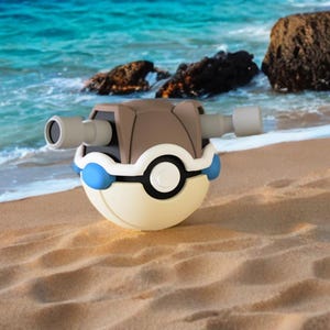 Blastoise Inspired Pokéball, An Original 151 Creation